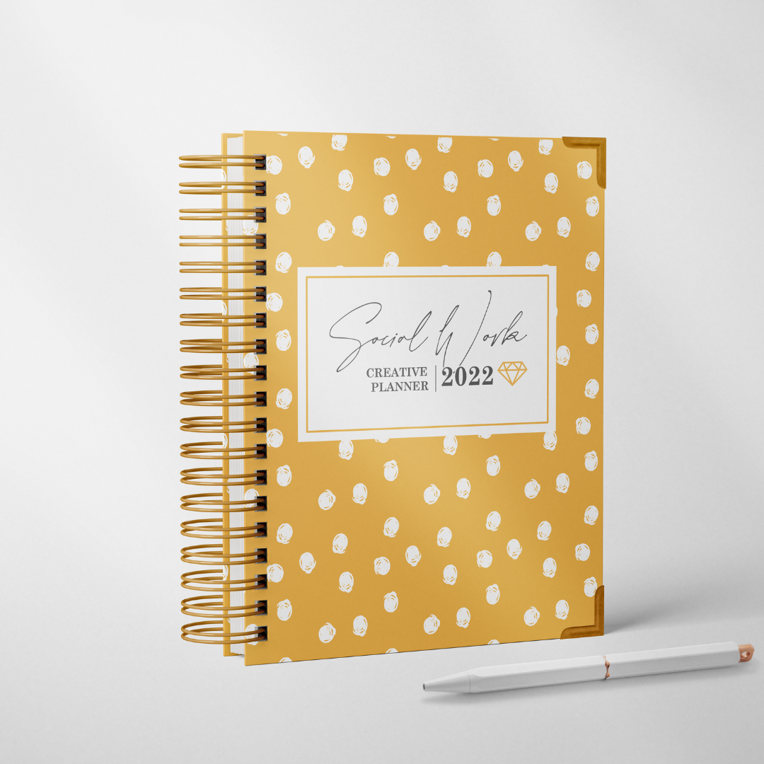 Social Work Creative Planner | Polka Dot Dreams Cover