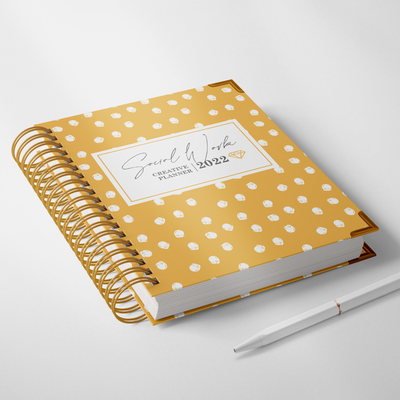 Social Work Creative Planner | Polka Dot Dreams Cover
